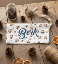 Kişiye Özel Tembel Hayvan Sloth Desenli Kalemlik Ham Bez Doğum Günü Hediyesi