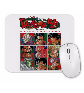 Dragon Ball Z Membros Quadro Mouse Pad