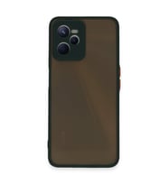 Realme C35 Kılıf Montreal Silikon Kapak - Yeşil