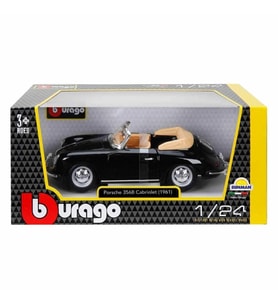 1022078 1:24 Porsche 356B Cabriolet 1961 Araba (adet fiyatıdır)