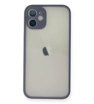 Newface Apple iPhone 11 Pro Max Kılıf Montreal Silikon Kapak - Gri