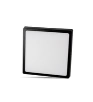 Noas 24W LED Sıva Üstü Slim Panel Kare (Siyah)