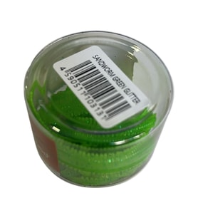 Pandora Perfect Soft Baits Sandworm 7cm Kavanozlu LRF Silikonu Green Glitter