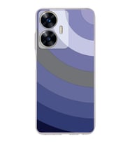 PrintiFy Realme C55 Uyumlu Kamera Korumalı Renk Cümbüşü D Tasarımlı Şeffaf Silikon Kılıf