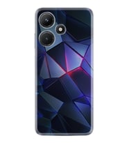 Infınix Hot 30i Kılıf Resimli Desenli Silikon Platinium Series Üçgenler 2 1872