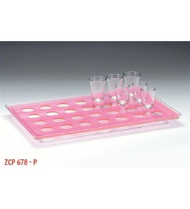 AKRİLİK SHOT SERVİS/DİKDÖRTGEN