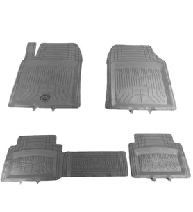 Peugeot 301 Uyumlu Pufi Move Universal 3D Paspas Havuzlu Gri Renk Parça (Karışık)