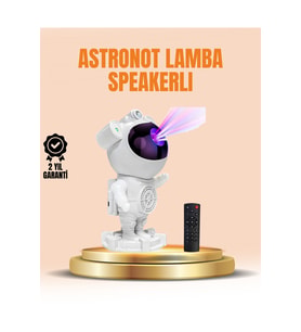 Rüya Gibi Atmosfer için Bluetooth ve Dahili Sesli Astronot Projeksiyon Lambası