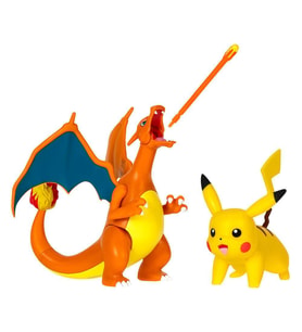 Pokemon Battle 2'li Figür Charizard ve Pikachu PKW3459