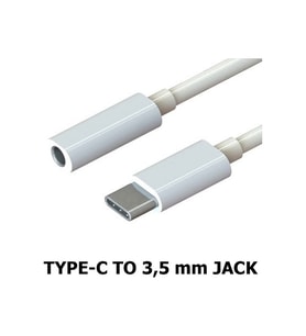 Type C 3.5Mm Kulaklık Aux Dönüştürücü Kablo