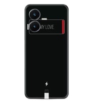 Vivo Y22S Kılıf Resimli Desenli Baskılı Silikon My Love 1402