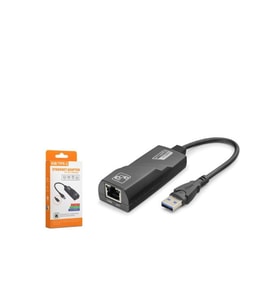 HADRON HDX7867 USB 3.0 Ethernet Adaptör Gigabit Siyah