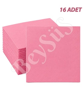 Parti Peçete 16lı Pembe