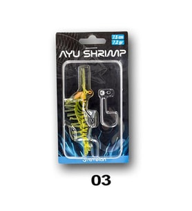 Remixon Ayu Shrimp Karides 7.5 cm 7.2 gr Silikon Yem 03
