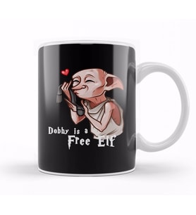 Harry Potter Dobby Kupa Bardak Porselen