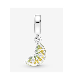 Işıltılı Limon Dilimi Sallantılı Charm