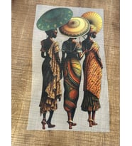 ÜTÜ İLE YAPIŞAN ETNİK TRANSFER BASKI AARMA DİKİŞ GİYİM BASKI 34X19 CM