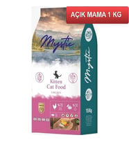 Mystic Az Tahıllı Tavuklu Yavru Kedi Maması 1 Kg AÇIK