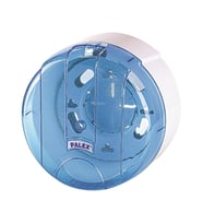 Omnisoft PLX 3440-1 Büyük İçten Çekmeli Tuvalet Kağıdı Dispenserİ Şeffaf - Mavi