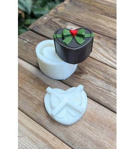 KALP PAKET Kapaklı Silikon Kap Kalıbı