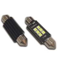 36mm 6 Led Sofit Led Ampul Beyaz, Plaka, Bagaj, Tavan Aydınlatma