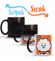 BT21 RJ Bts Sihirli Kupa Bardak Porselen