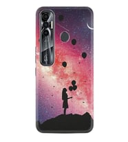 Tecno Spark 7 Pro Kılıf Resimli Desenli Baskılı Silikon Kılıf Flowers Cat 2 1349