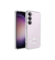 Samsung Galaxy S23 Uyumlu Kılıf Kamera Korumalı Logo Gösteren Zore Omega Kapak