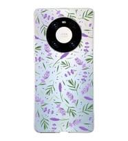 PrintiFy Huawei Mate 40 Pro ile Uyumlu 1mm Slim Fit Water Color 3 Baskılı Şeffaf  Kılıf