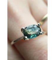SEUL GREEN TOPAZ YÜZÜK - AK557