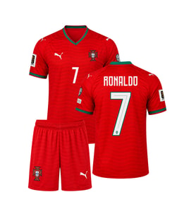 RONALDO PORTEKİZ 2026 DÜNYA KUPASI 3'LÜ ÇOÇUK FUTBOL FORMA SETİ(FORMA,ŞORT VE ÇORAP)