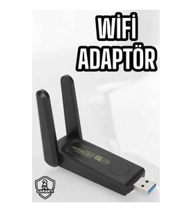 Mey İthalat® Dual Band Wifi Alıcı Adaptör USB 3.0 Destekli