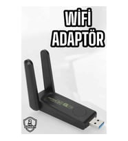 Mey İthalat® Dual Band Wifi Alıcı Adaptör USB 3.0 Destekli