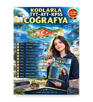 Kodlarla 120 Derste Coğrafya TYT–AYT–KPSS Coğrafya Konu Anlatımı Tamamı Renkli