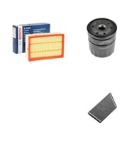 Bosch Filtre Bakım Seti Peugeot 206 2.0 Benzinli 1998-2009 180 Beygir Hava + Yağ f. + Polen Filtre Sion