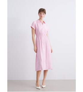 LCWAIKIKI Classic Pembe Modal Karışımlı Gömlek Elbise