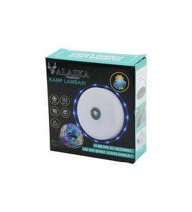 RGB SOLAR GÜNEŞ ENERJİLİ - TYPE-C ŞARJLI10MT DEKOR LAMBA - KAMP LAMBA FENER SUYA DAYANAKLI - MAKARALI SDR-2326 (4767)