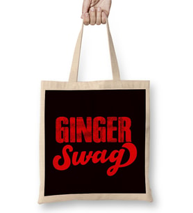 Ginger Swag Redhead Team Red Orange Hair Haired Irish Bez Çanta Uzun Saplı