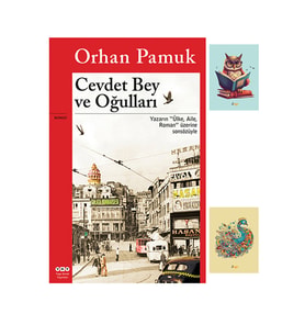 Cevdet Bey Ve Oğulları - Orhan Pamuk - (2 NOT DEFTERLİ) (Renksiz)