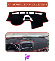 FIAT DOBLO D3 (2013-2015) KAPAKLI Uyumlu Torpido Örtüsü Araca Özel Üretim Kolay Montaj TB10