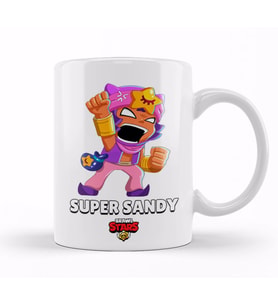 Brawl Stars Super Sandy Kupa Bardak Porselen