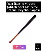 Özel Tasarım Yüksek Kaliteli Kırılmaz Hassas Kavrama Dayanıklı Ahşap Baseboll Beyzbol Sopası 71 Cm