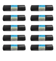 Ecoplast Jumbo Boy Siyah Çöp Torbası Poşeti - 300 Gr. - 90 Litre - 80 x 110 Cm / 10 Adetlik 10 Rulo