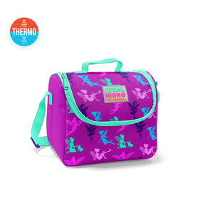 Coral High Kids Koyu Su Yeşili Pembe Peri Desenli Thermo Beslenme Çantası 22853