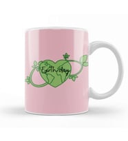 Earth Day 2021 Kupa Bardak Porselen