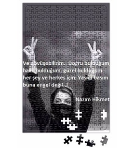 Nazım Hikmet Söz 010 Puzzle 240 Parça Yapboz