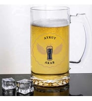 Kişiye Özel Tasarımlı Bira Bardağı