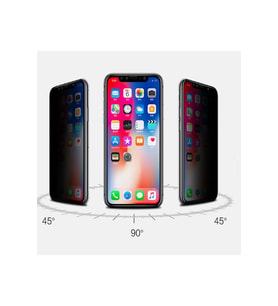 Iphone X Privacy Kavisli Gizlilik Filtreli Ekran Koruyucu