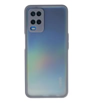 A54 4G Kılıf Montreal Silikon Kapak - Gri