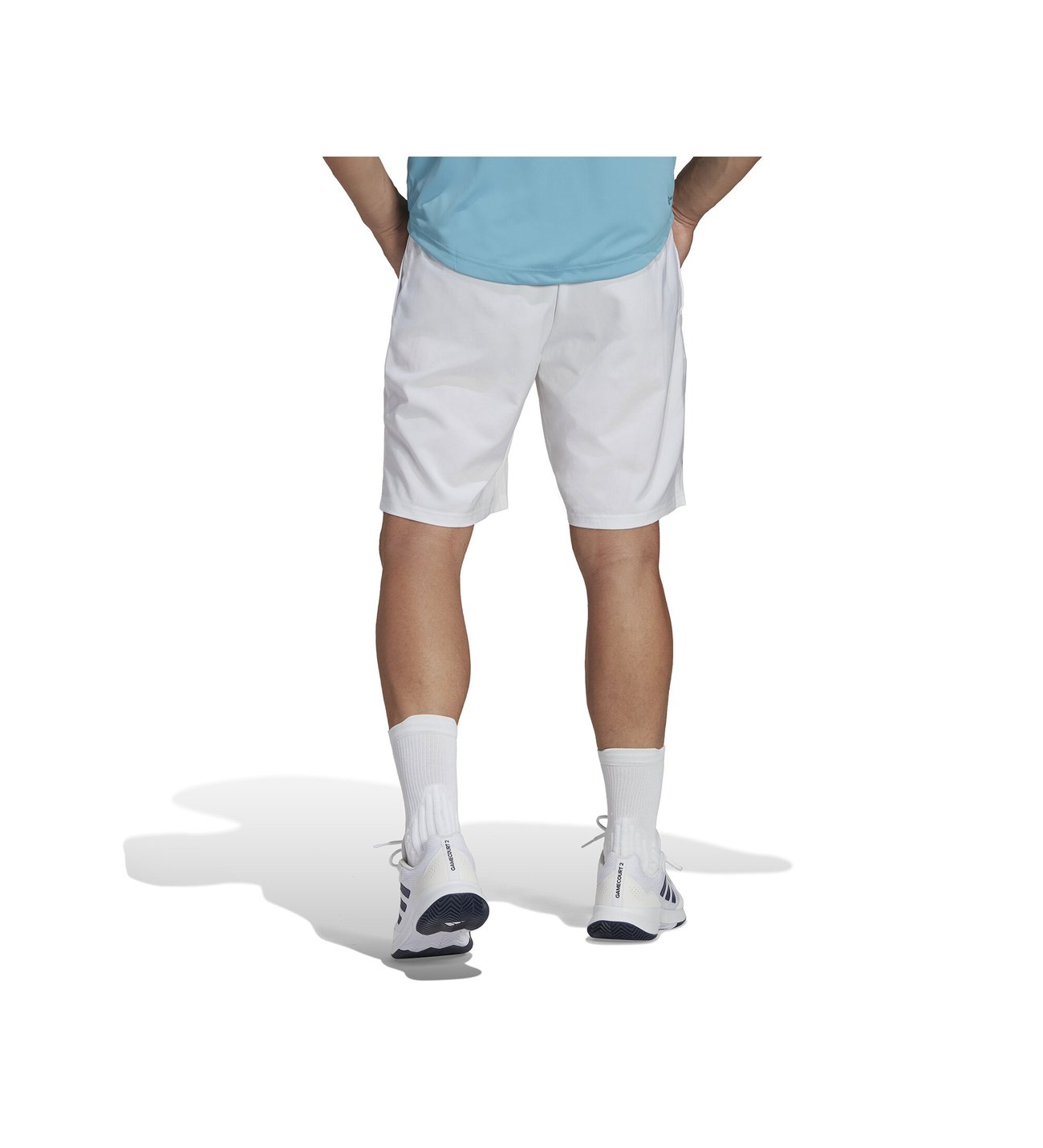 adidas Club 3Str Short Erkek Tenis Şortu HS3251 Beyaz